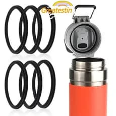 Junta Para Garrafa De Água GREATESTIN , Rolha De Copo De Silicone Resistente Ao Calor Durável , Quick FLIP GO
