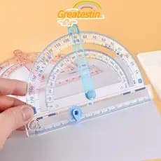Régua De Medição De Ângulo De Atividade GREATESTIN , Transferidor De Chanfro De Ferramenta De Círculo De Desenho Multifu