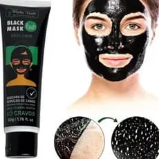 Kit Máscara Preta Facial Removedora de Cravos Black Skin Anti Oleosidade
