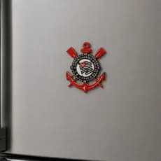 Ímã de Geladeira Corinthians 3D Presente Perfeito para Torcedores Apaixonados pelo Timão