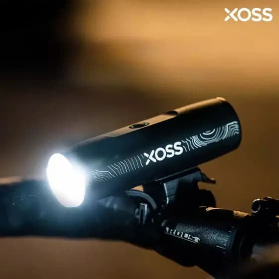 Lanterna LED Bike recarregável XOSS XL1200 6 Modos de iluminação MTB Speed Ciclismo