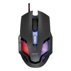 Mouse Gamer Acer Nitro Nmw200 6 Botões 7200 Dpi preto/vermelho