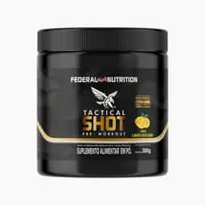 Tactical shot pré workout 300g –  NOVA FÓRMULA