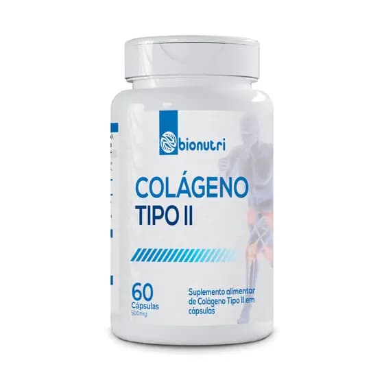 COLAGENO TIPO II BIONUTRI 120 CAPS 500 MG