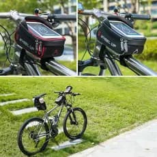 Bolsa porta celular quadro bike/Suporte de Telefone, Bicicleta Mountain Bike/Acessórios de Ciclismo