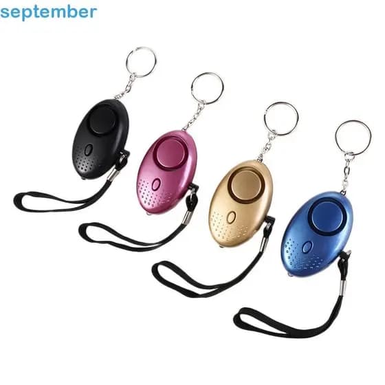 Septembrob Alarme De Segurança Emergência Feminino Menina Idosa Auto-Defesa 120dB Com Gritar De Luz LED