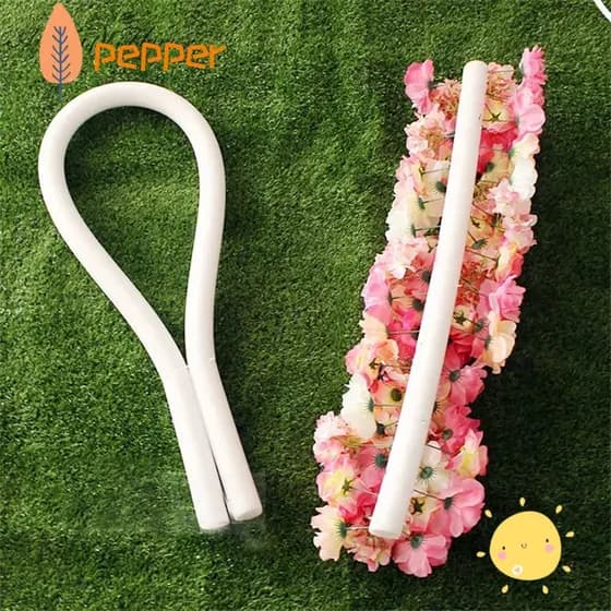 Pimenta 1 Pçs Esponja Vara , Adereços De Festa De Evento De Casamento Tira De Espuma Cilíndrica , Base De Arranjo De Flo