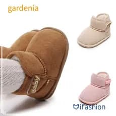 GARDENIA Botas De Neve Para Bebês , Chinelos Baixos Recém-Nascidos , Sapatos De Caminhada Infantis Quentes De Inverno