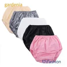 Calças De Plástico GARDENIA PE , Capa De Fralda Prática À Prova D'água Para Adultos , Roupa Íntima Protetora Reutilizáve
