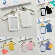 Porta-Cartões De Visita LIL Crachá Fofo Suprimentos Para Estudantes Identidades Bancárias