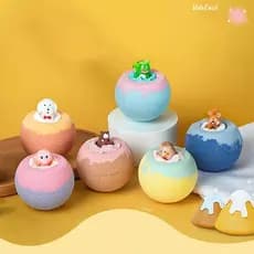 Bombas De Banho Perfumadas , Com Bola Infantil Feita À Mão Interna , Naturais Suaves