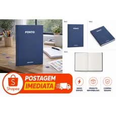 Livro Controle Ponto Funcionario 160 Folhas Registro Jornada Trabalho Organizado