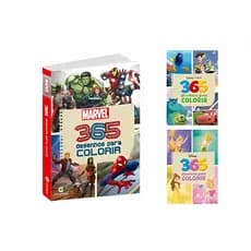 Livro Infantil 365 Desenhos Para Colorir e Atividades