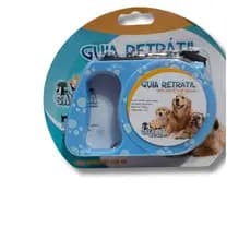 Guia para cachorro retrátil 3 metros. Até 10kg Savana pet.