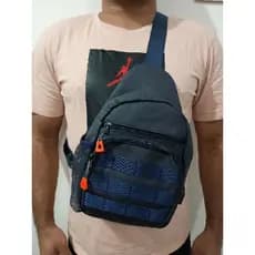 Bolsa Mochila Pochete Grande Transversal Masculino Chest Bags De Ombro Impermeável