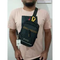 Bolsa Mochila Pochete Transversal Chest Bags De Ombro Impermeável