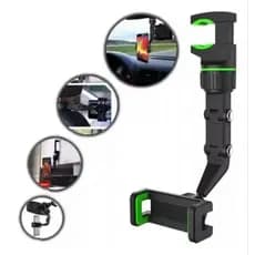 Suporte Universal de Celular para Carro Multifuncional Ajustável Rotação 360 graus