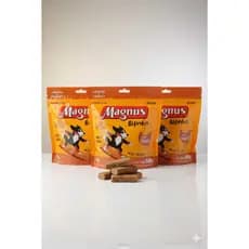“Petisco Magnus Bifinho Premium para Cães – Sabor Carne, Macio e Delicioso, Embalagem Econômica 500g”