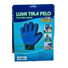 Luva Tira Pelos Nanomagnética para Cães e Gatos – Remove Pelos Soltos, Massageia e Pode Usar no Banho