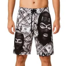 Bermuda Elastano Masculino Surf /Short Tactel Adulto /Men’s Premium Surf Shorts – Elastane Comfort