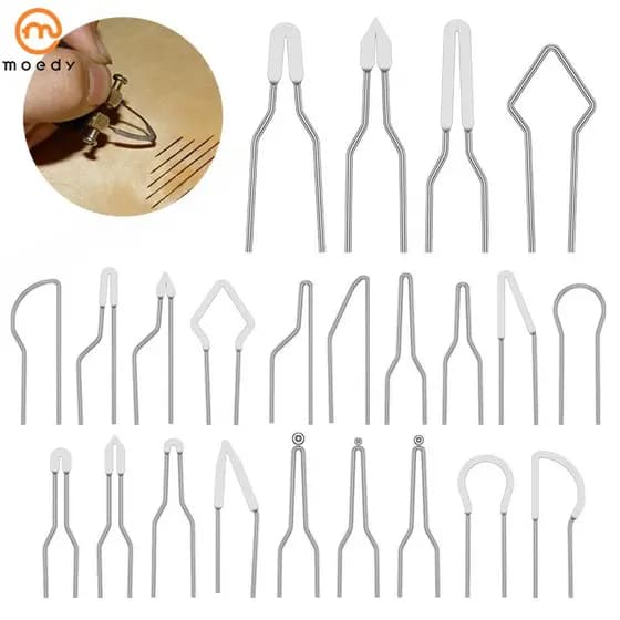 23 Pçs Pontas De Fio De Pirografia Resistente Ao Calor Dicas De Queima Substituição Durável Caneta Nibs SHOPSKC6823