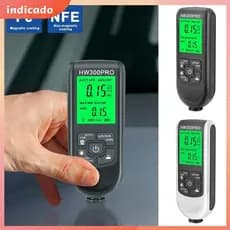 Medidor De Espessura De Pintura Fe/NFe Revestimento De Sonda Profissional Multifuncional SHOPSBC7292