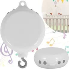 Caixa De Música Móvel Para Bebê , Berço , Musical , Rotativa Operado Por Bateria