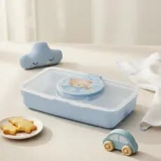 Dispenser Porta Lenço Umedecido Maternidade Viagem Bebê Plasútil