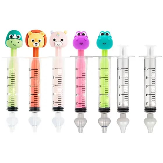 Seringa Limpeza Nasal com Bico Reutilizável 10ML Divertida Catarro Bebê Criança Buba