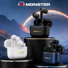 Monster XKT02 TWS Fones de Ouvido Sem Fio Bluetooth com Redução de Ruído Esportivos