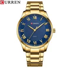 CURREN Relógio Masculino De Aço Inoxidável Esportivo Simples Casual Da Moda 8409