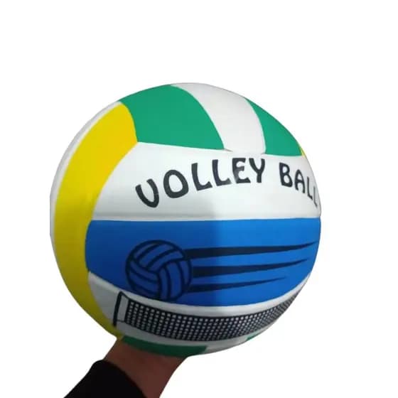 Bola de Volêi em Eva Bola Volei de Praia Colorida Lazer Esporte Brincadeira Escola Gicancas