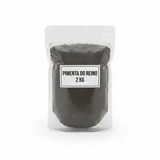 Pimenta do Reino em Pó 2kg - Pura e Forte Linha Profissional