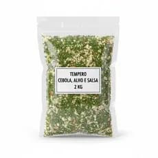 Tempero Cebola, Alho e Salsa 2kg - Completo e Prático Econômico