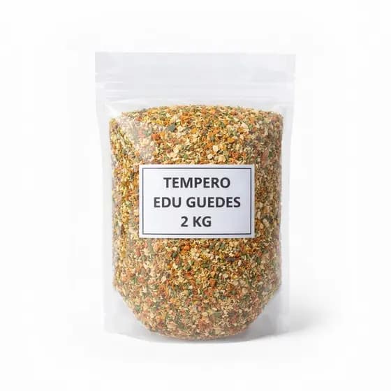 Tempero Edu Guedes Premium 2kg - Mix de Vegetais Completo