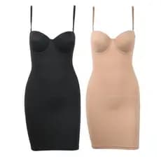 WECHERY Roupa Íntima Sem Costura Feminina Modelador De Corpo Inteiro Com Copo Push Up Corset Shapewear
