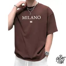Camiseta Masculina Milano Estampadas Manga Curta Verão