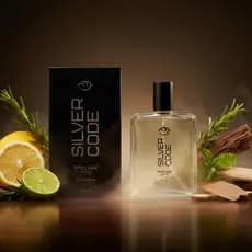 Perfume Masculino NatyFlora Infinity Silver Code 100ml Oriental Amadeirado Frescor Prolongado
