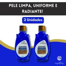 Kit 2 Sabonetes Líquidos Clareadores NatyFlora 240ml – Pele Uniforme e Livre de Manchas