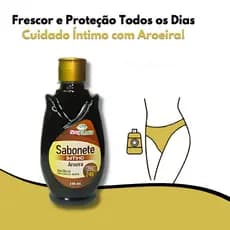 Sabonete Íntimo Líquido Aroeira NatyFlora 240ml – Equilíbrio e Frescor Diário