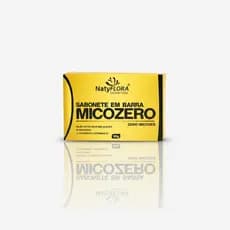Sabonete Em Barra Micozero NatyFlora 90g Clareador Antifúngico Para Manchas Micoses Espinhas