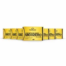 Kit 7 Sabonete Micozero NatyFlora 90g Antifúngico Para Micoses Fungos Pano Branco