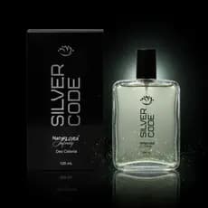 Perfume Masculino NatyFlora Silver Code Infinity 100ml Oriental Amadeirado Longa Duração
