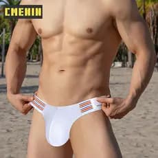 CMENIN 1 Pçs Popular Algodão Jockstrap Roupa Interior Homem Breve Macio Calcinha Masculina Cuecas De Alta Qualidade AD75