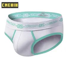 [CMENIN] 1 Peça 100 % Algodão Cuecas Masculinas Bolsa Cueca Conjunta BS106