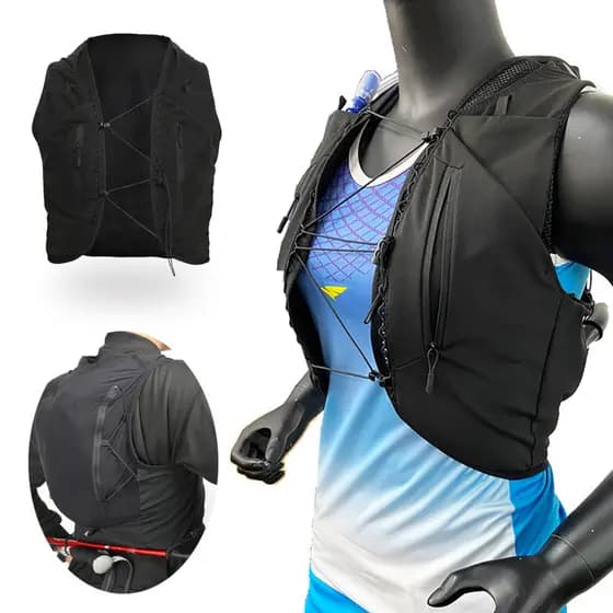 (S-2XL) Mochila De Corrida De Trilha 10L Bolsa De Colete De Hidratação Ultraleve Para Trekking Ao Ar Livre , Caminhadas
