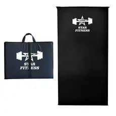 Kit 2 Colchonete Dobravel e Reto Academia Profissional Ginastica Abdominal Yoga Pilates Espuma