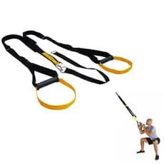 Fita de Suspensão TRX  Treinamento Funcional Profissional Ajustavel Pilates Yoga Fisioterapia Saude
