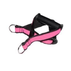 Puxador de Mão Par Estribo Nylon Alça Para CrossOver Remada Academia