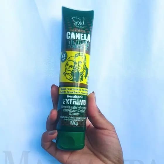 POMADA CANELA DE VELHO SOUL COSMÉTICOS - ALÍVIO IMEDIATO PARA DORES E TENSÃO MUSCULAR